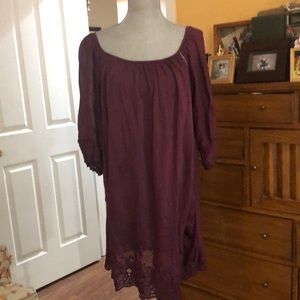 Deep purple dress by Nicole, size small